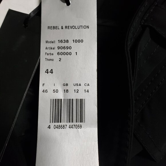 Marc Aurel Designer Straight Rebel & Revolution Trousers NWT size EU 44 US 12 - Picture 10 of 14